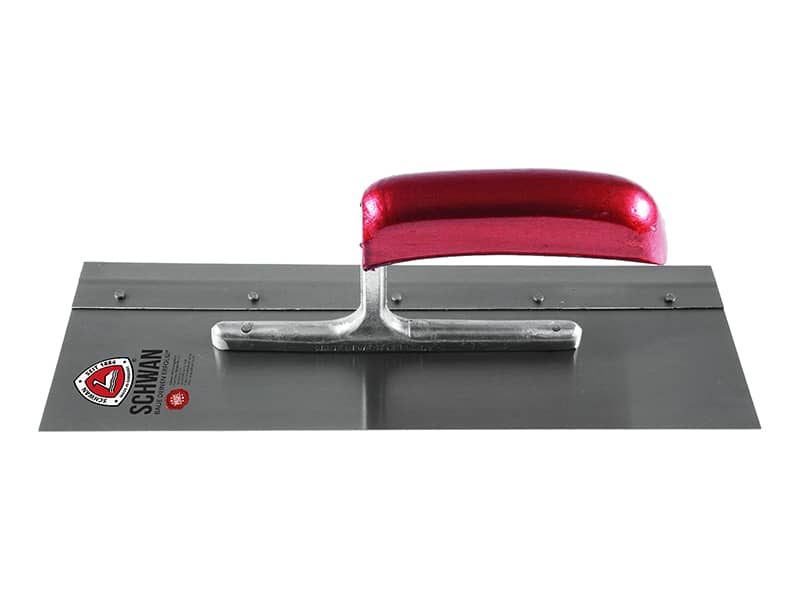 Adhesive trowel with clamping bar, straight steel blade, 280 × 100 mm (Item No. 414028)